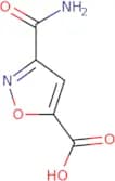 3-Carbamoyl-1,2-oxazole-5-carboxylic acid