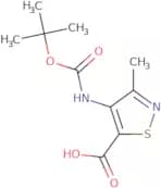 4-(tert-Butoxycarbonylamino)-3-methylisothiazole-5-carboxylic acid