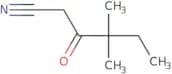 4,4-Dimethyl-3-oxohexanenitrile