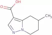 5-Methyl-4H,5H,6H,7H-pyrazolo[1,5-a]pyridine-3-carboxylic acid