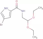 4-Bromo-N-(2,2-diethoxyethyl)-1H-pyrrole-2-carboxamide