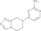 4-{5H,6H,7H,8H-[1,2,4]Triazolo[4,3-a]pyrazin-7-yl}pyrimidin-2-amine
