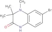 6-Bromo-3,3,4-trimethyl-1,2,3,4-tetrahydroquinoxalin-2-one