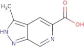 3-Methyl-1H-pyrazolo[3,4-c]pyridine-5-carboxylic acid
