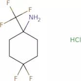 4,4-Difluoro-1-(trifluoromethyl)cyclohexan-1-amine hydrochloride