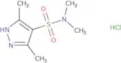 N,N,3,5-Tetramethyl-1H-pyrazole-4-sulfonamide hydrochloride