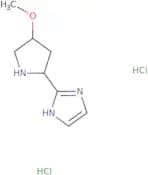 2-(4-Methoxypyrrolidin-2-yl)-1H-imidazole dihydrochloride