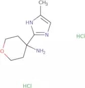 4-(4-Methyl-1H-imidazol-2-yl)oxan-4-amine dihydrochloride