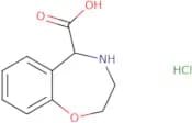 2,3,4,5-Tetrahydro-1,4-benzoxazepine-5-carboxylic acid hydrochloride