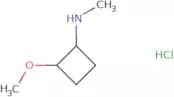 2-Methoxy-N-methylcyclobutan-1-amine hydrochloride