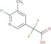 2-(6-Chloro-5-methylpyridin-3-yl)-2,2-difluoroacetic acid