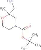 tert-Butyl 2-(aminomethyl)-2-methylmorpholine-4-carboxylate