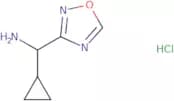 Cyclopropyl(1,2,4-oxadiazol-3-yl)methanamine hydrochloride