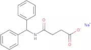 Sodium 3-[(diphenylmethyl)carbamoyl]propanoate