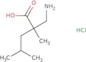 2-(Aminomethyl)-2,4-dimethylpentanoic acid hydrochloride
