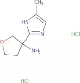 3-(4-Methyl-1H-imidazol-2-yl)oxolan-3-amine dihydrochloride