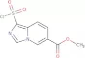 Methyl 1-(chlorosulfonyl)imidazo[1,5-a]pyridine-6-carboxylate