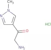 2-Amino-1-(1-methyl-1H-pyrazol-4-yl)ethan-1-one hydrochloride