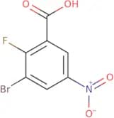 3-bromo-2-fluoro-5-nitrobenzoic acid