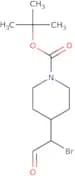 tert-Butyl 4-(1-bromo-2-oxoethyl)piperidine-1-carboxylate