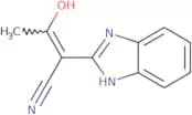 2-(2,3-Dihydro-1H-1,3-benzodiazol-2-ylidene)-3-oxobutanenitrile