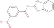 N-(1H-benzo[d]imidazol-2-yl)-3-nitrobenzamide