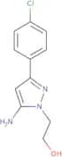 2-[5-Amino-3-(4-chlorophenyl)-1H-pyrazol-1-yl]ethan-1-ol