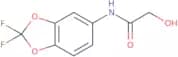 N-(2,2-Difluoro-1,3-dioxaindan-5-yl)-2-hydroxyacetamide