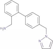 {2-[4-(1H-Pyrazol-1-ylmethyl)phenyl]phenyl}methanamine