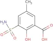 2-Hydroxy-5-methyl-3-sulfamoylbenzoic acid