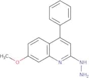 2-Hydrazinyl-7-methoxy-4-phenylquinoline
