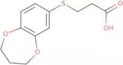 3-(3,4-Dihydro-2H-1,5-benzodioxepin-7-ylsulfanyl)propanoic acid