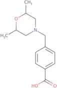 4-[(2,6-Dimethylmorpholin-4-yl)methyl]benzoic acid