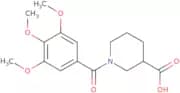 1-(3,4,5-Trimethoxybenzoyl)piperidine-3-carboxylic acid