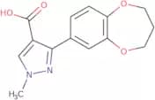 3-(3,4-Dihydro-2H-1,5-benzodioxepin-7-yl)-1-methyl-1H-pyrazole-4-carboxylic acid