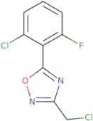 5-(2-Chloro-6-fluorophenyl)-3-(chloromethyl)-1,2,4-oxadiazole