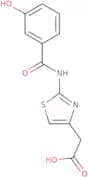 2-[2-(3-Hydroxybenzamido)-1,3-thiazol-4-yl]acetic acid