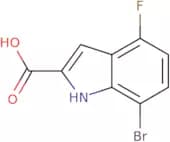 7-Bromo-4-fluoro-1H-indole-2-carboxylic acid