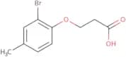 3-(2-Bromo-4-methylphenoxy)propanoic acid