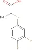 2-[(3,4-Difluorophenyl)sulfanyl]propanoic acid