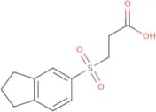 3-(2,3-Dihydro-1H-indene-5-sulfonyl)propanoic acid