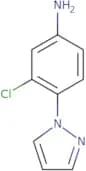 3-Chloro-4-(1H-pyrazol-1-yl)aniline
