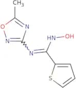 (Z)-N'-Hydroxy-2-(5-methyl-1,2,4-oxadiazol-3-yl)ethenimidamide