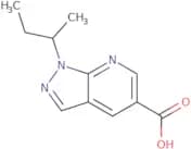 1-(Butan-2-yl)-1H-pyrazolo[3,4-b]pyridine-5-carboxylic acid