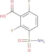 2,6-Difluoro-3-sulfamoylbenzoic acid