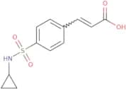 (2E)-3-[4-(Cyclopropylsulfamoyl)phenyl]prop-2-enoic acid