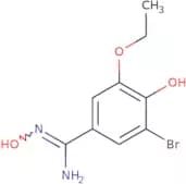 (Z)-3-Bromo-5-ethoxy-N',4-dihydroxybenzene-1-carboximidamide
