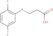 3-[(2,5-Difluorophenyl)sulfanyl]propanoic acid