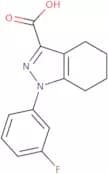 1-(3-Fluorophenyl)-4,5,6,7-tetrahydro-1H-indazole-3-carboxylic acid