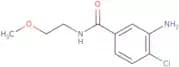 3-Amino-4-chloro-N-(2-methoxyethyl)benzamide